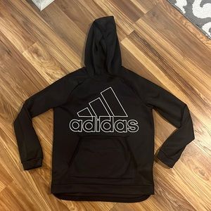 Black adidas hoodie size small